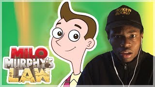 NEW PHINEAS amp FERB  Milo Murphys Law Theme Song Reaction [upl. by Gearalt813]