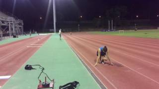 Livvy amp Trae overspeed sprint training [upl. by Bang]