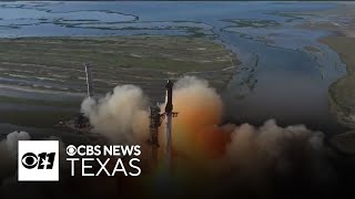 SpaceX launches SuperHeavy Starships 6th test flight from Texas [upl. by Tenn]