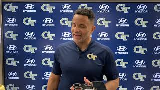 GT Basketball  Damon Stoudamire media availability January 26 2024 [upl. by Joanne]