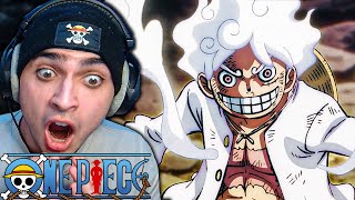 GEAR 5 LUFFY One Piece Episode 1071 REACTION [upl. by Rockey692]