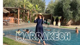 Vlog Marrakech primera vez tour villa de lujo 🏡 [upl. by Greysun]