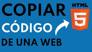 ➡️Cómo COPIAR el HTML de Cualquier PÁGINA WEB [upl. by Elehcir626]