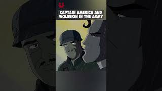 Captain America And Wolverine In The Army 😯 avengers [upl. by Beniamino]