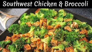 Chicken and Broccoli Recipe Chicken Recipes for Dinner  Easy Southwest Chicken [upl. by Leduar453]