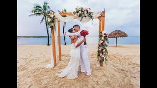 Boda de playa en La Habana [upl. by Anelem]