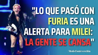 Ceferino Reato explicó que tanto Furia como Milei son “personajes que despiertan amor y odio” [upl. by Adianes832]