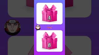 CHOOSE YOUR FAVORITE GIFT 🎁  GIFT GAME 🎮 gift shorts giftbox [upl. by Hawthorn]