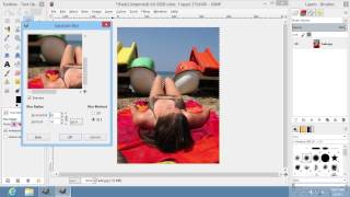 How to Fade Background in GIMP [upl. by Elohcim]