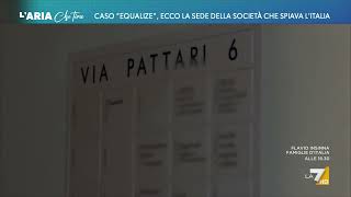 Caso Equalize ecco la sede della società che spiava lItalia [upl. by Nylyrehc344]