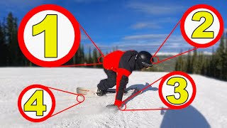 4 Signs Youre Still a Beginner Snowboarder [upl. by Tally]