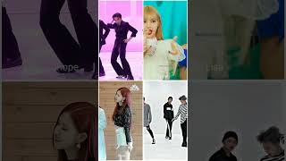 💜BTS dance vs Blackpink dance💗  Jhope Lisa Rose Taehyung ytshorts btsblackpink shorts [upl. by Kondon]