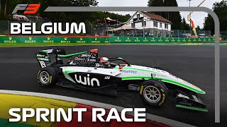 F3 Sprint Race Highlights  2024 Belgian Grand Prix [upl. by Laohcin]