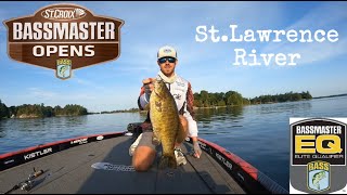 2023 Bassmaster Open StLawrence River 15th Place Finish with Giant Smallmouth [upl. by Nappie]