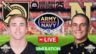 ARMY vs NAVY  COLLEGE FOOTBALL 25 PREDICTIONS [upl. by Tortosa]