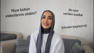 Bütün videolarımı sildim  Fitness məşqçi və hicab [upl. by Thurlow]