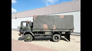 IVECOMAGIRUS 11017 AW 4x4 ExBundeswehr Küche [upl. by Rafi]