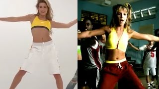 Hailey Baldwin SLAYS Britney Spears Baby One More Time Choreography [upl. by Annahgiel]