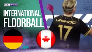 Germany vs Canada  WORLD FLOORBALL CHAMPIONSHIP HIGHLIGHTS  11092022  beIN SPORTS USA [upl. by Iam]