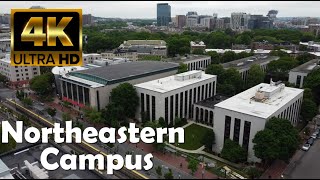 Northeastern University  4K Campus Drone Tour [upl. by Daub]