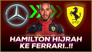 SIAPA SANGKA  HAMILTON RESMI PINDAH KE FERRARI Apa Alasannya [upl. by Ardnikat]