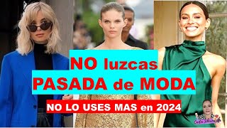 Lo que YA NO se USARÀ en 2024 y cómo REEMPLAZARLOS moda tendencias2024 [upl. by Atnahsa573]