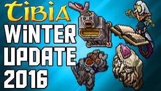 Tibia Winter Update 2016 Imbuing Pray for Prey amp Forgotten Knowledge Questline [upl. by Ed695]