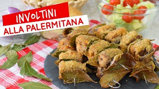 Involtini alla palermitana ricetta degli spiedini siciliani [upl. by Azeret]