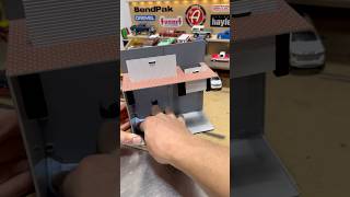 Pt 1  Small diorama refresh ​⁠GLCollectibles1 Mechanics Corner shop diorama diecast hobby [upl. by Yrtnej]