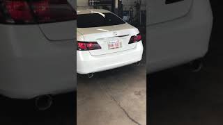 Lexus ES350 Muffler Delete [upl. by Marybeth]