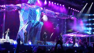 Take That Progress Live 2011 concert at Wembley quotPrayquot [upl. by Thurstan]