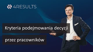 Kryteria podejmowania decyzji w metodyce IntentBased Leadership [upl. by Forrest]