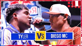 TYLER vs DIEGO MC  Octavos  Red Bull Batalla Final Nacional Perú 2024 [upl. by Yhtuv396]