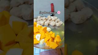 Soyabean with lao easy recipe recipe recipeshorts recommended recipes youtubeshort curry [upl. by Bernat]