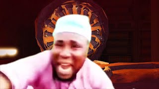 African Guy Running From Tribe Members with Roblox Doors Music [upl. by Elsworth]