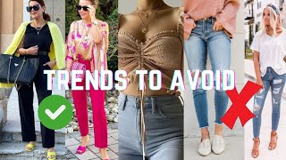 Fashion Trends To Avoid If You Are Over 50 amp What To Wear Instead Fashion Over 50 [upl. by Yhtrod]