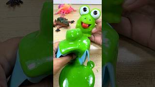 Big Eyed Frog 🐸👁️ is Always Exaggerates 🤮 fidgets squishy trend tiktok satisfying shorts [upl. by Tapes]