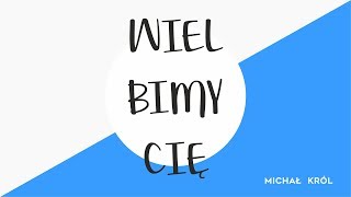 Michał Król  Wielbimy Cię AKU ELE  LYRIC VIDEO [upl. by Brandice]