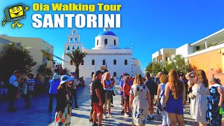 Oia  Santorini  Greece  4K Walking Tour  May 2024 [upl. by Nierman]