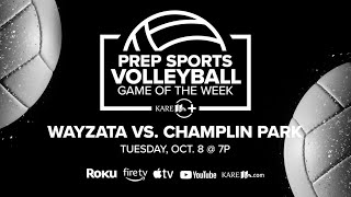 WATCH Prep Volleyball Wayzata vs Champlin Park [upl. by Noyek909]