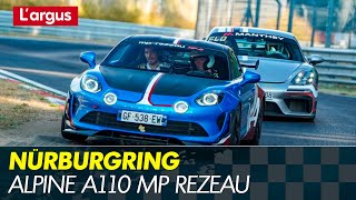 Alpine A110 MP Rezeau  Nürburgring 713 BTG [upl. by Catarina]