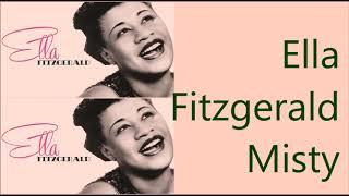 Ella Fitzgerald Misty  lyrics [upl. by Lananna]