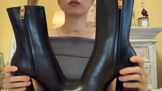 Unboxing amp Review  Versace Aevitas Single Platform Boots [upl. by Acinorej]