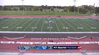 Blue Hawk Football vs Mayville State [upl. by Josler]