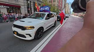 87th Pulaski Day Parade NYC 2024  Bikers clubs and Auto clubs [upl. by Rieger]