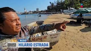 Cementerio de lanchas en Playa Manzanillo Guerrero  Imagen GDL con Ricardo Camarena [upl. by Percival990]