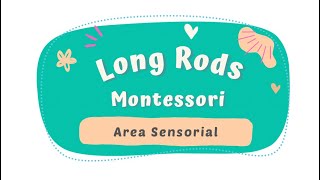 Bermain Long Rods Tongkat Merah Montessori [upl. by Ramey294]