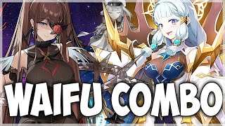 WAIFU COMBO ft REQUIEM ROANA amp ASTROMANCER ELENA  Epic Seven [upl. by Ihtac]