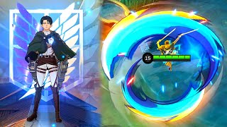 Martis New Attack on Titan  Levi Skin Spotlight [upl. by Hephzibah190]