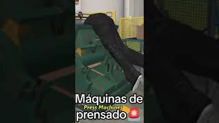 Accidentes laborales Maquinas de prensado  Work Accidents Press Machines [upl. by Zakaria]